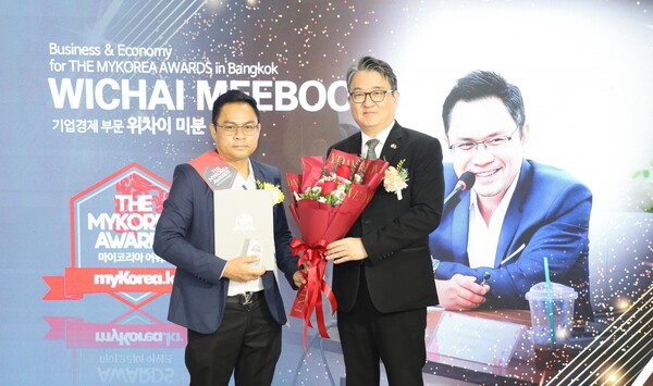 위차이 미분 WC&M 그룹 대표 Wichai Meeboon(기업·경제 Business & Economy)와 박용민 대사